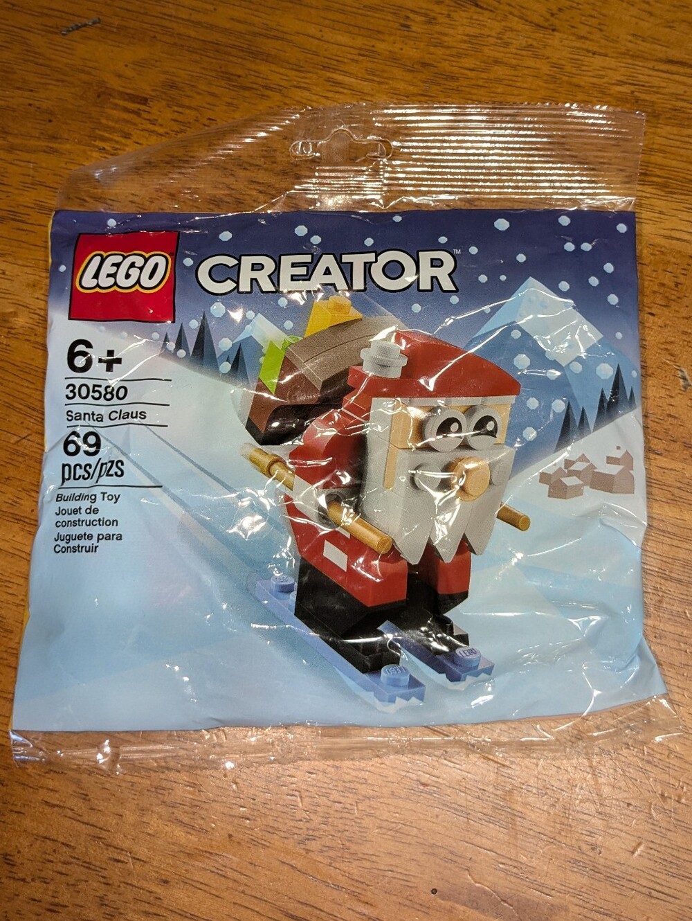 NIP LEGO Creator Santa Claus Polybag Set 30580 Retired